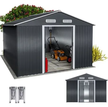 Zahradní stavba Zahradní domek 312x257x178cm | antracit