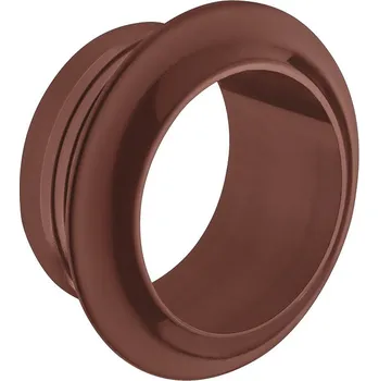 Nábytkové kování Rozeta Push-Lock hnědá