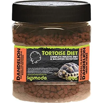 Krmivo pro terarijní zvíře Komodo Tort. Diet - suchoz. želva, pampeliška 170g