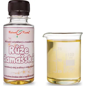 Kosmetika Bylinné kapky s.r.o. Růže damašská - masážní olej celotělový 100ml
