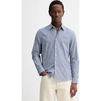 Bavlněná košile Marc O'Polo M26721042358 modrá 95X, vel. S