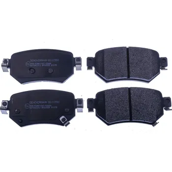 Brzdový systém Sada brzdových destiček, kotoučová brzda DENCKERMANN B111550