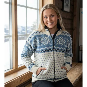 Dámský svetr Nordlys of Norway Turist modrá XXS