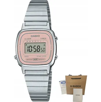 Hodinky Dámské hodinky Casio LA670WEA-4A2EF stopky alarm