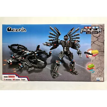 ostatní stavebnice Elefun C0565A Stavebnice tajného policejního projektu, 664 dílů