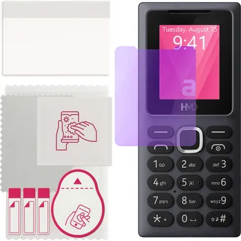 Pouzdro na mobilní telefon Hybridní Sklo Anti-Blue 9H na displej pro HMD 100