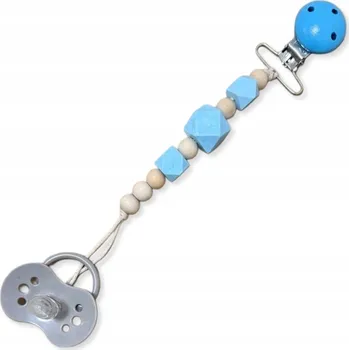 klip na dudlíky Klip na dudlík Dartomik modrý