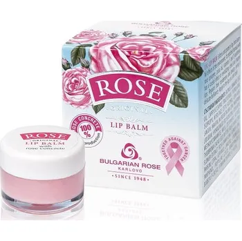 Péče o rty Hydratační a regenerační balzám Bulgarian Rose