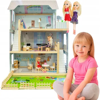 Domeček pro panenku Domeček pro panenky 4iQ Group Domeček pro panenky 83 cm