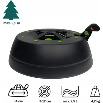 Stojánek na vánoční stromek STOJAN POD STROMEK VÁNOČNÍ SAMOZAVÍRACÍ EKO PRO VELKÝ STROMEK DO 2,5 M