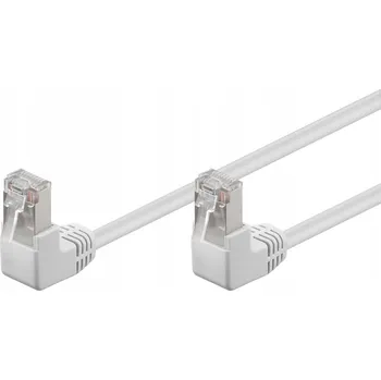 Síťový kabel Patchcord Goobay F/UTP 5e RJ45 / RJ45 1 m bílý