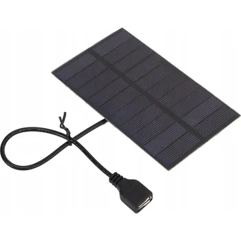 IP kamera FLEXIBILNÍ MINI SOLÁRNÍ PANEL NABÍJEČKA TURISTICKÁ SOLÁRNÍ PODLOŽKA 1.5W 5V
