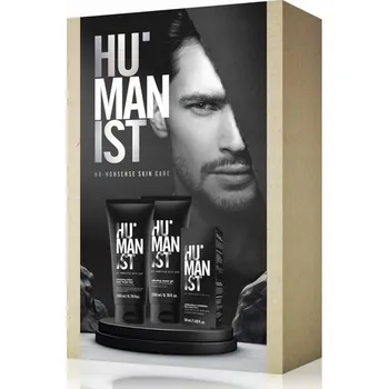 Kosmetická sada DELIA Pánská dárková sada HUMANIST gel, balzám na tělo, krém na obličej