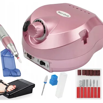 BRUSKA NA NEHTY VÝKONNÁ PROFESIONÁLNÍ MANIKÚRA PEDIKÚRA FRÉZY SADA