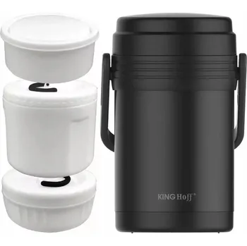 Termoska Jídlonosič termoska ocelová KINGHoff 1.5L KH-1396