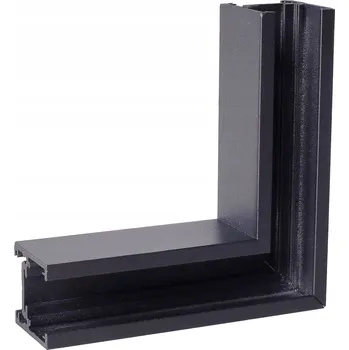 IP kamera Úhelník 90° hliníkový černý Maxlight MT0014 pro lišty MT0011 MT0012