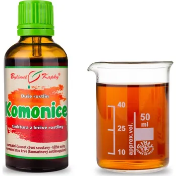 Doplněk stravy Bylinné kapky s.r.o. Komonice tinktura 50 ml | Bylinné kapky