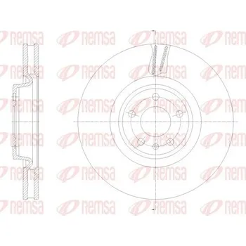 Brzdový kotouč Brzdový kotouč REMSA 62133.10
