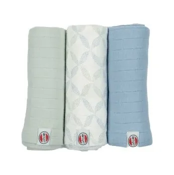 látková plena LODGER Swaddler Solid Matcha 3balení 70 x 70 cm Peppermint