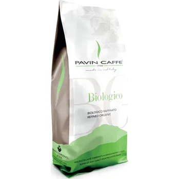 Káva Pavin Caffè BIOLOGICO 1 kg 100% BIO Arabica zrnková káva