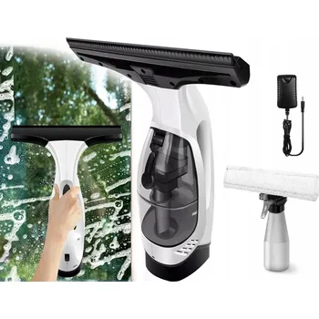 Vysavač na okno VYSAVAČ A ČISTIČ OKEN 2v1, AKU STĚRKA NA OKNA 28 cm, BEZDRÁTOVÝ