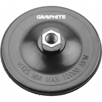 Příslušenství k brusce Flexibilní brusný talíř se suchým zipem 125 mm x M14