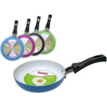 Nádobí Toro Pánvička keramická mini 14cm - tm. fialová 263205fi