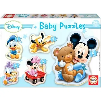 Puzzle Educa Puzzle 5 dílků Puzzle 3-5 Malý Mickey Mouse a malí přátelé G3