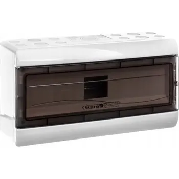 Rozvaděč Rozvodnice nástěnná modulová skříňka 1x18M IP40 N+PE bílá TAREL NAKLO