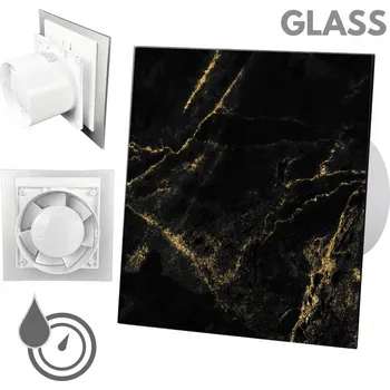 Domácí ventilátor Koupelnový ventilátor airRoxy 01-064CZZŁ 100 mm