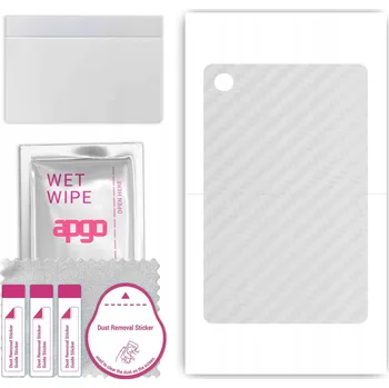 Pouzdro na mobilní telefon Fólie na zadní stranu pro TCL Tab 10 - Carbon Průhledný