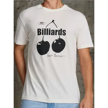 Pánské tričko Sinsay - Tričko s potiskem - krémová - 509EY-01X - 509EY-01X-3XL