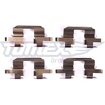 Přislušenství brzdového systému Sada příslušenství, obložení kotoučové brzdy TOMEX Brakes TX 44-67
