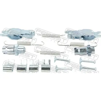 Brzdová čelist Sada příslušenství, parkovací brzdové čelisti FEBEST 2904-FLIIR-KIT