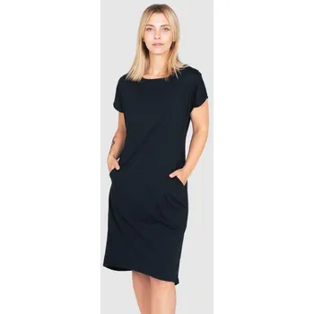 Dámské šaty Woox Jomitan Black šaty 34 + DÁREK