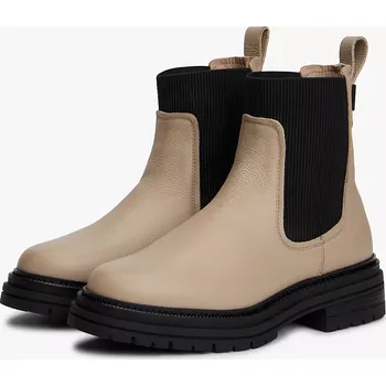 Dámská zimní obuv Tommy Hilfiger dámské béžové kotníkové boty 30001450-8721222464983