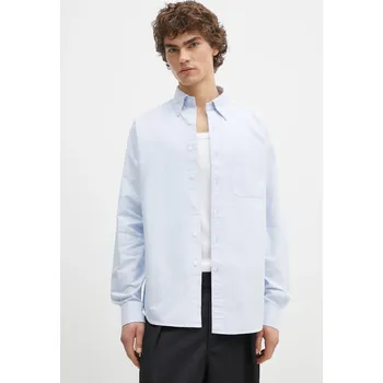 Pánská košile Bavlněná košile Filippa K 31255.FK modrá 50X, vel. 50