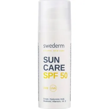 Pleťový krém Swederm Hydratační krém na obličej SPF 50 pro denní použití 50 ml