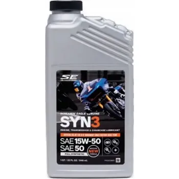 Motorový olej Harley-Davidson Screamin Eagle SYN3 1L; Originální syntetický olej H-D