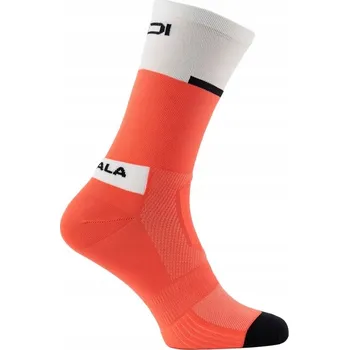 Pánské ponožky Cyklistické Ponožky Sidi Neo Coral Fluo White, vel 44-46