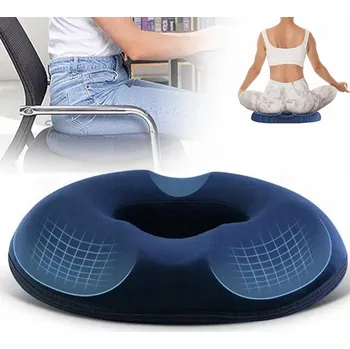 Polštář Ortopedický polštář na sezení proti proleženinám 45x40x7cm