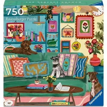 Puzzle Puzzle 2D: Art&Soul Szczęśliwe Miejsca 750el Ravensburger