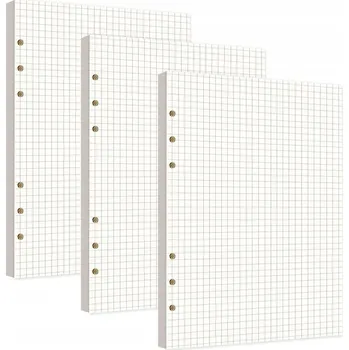 Kancelářský papír KOLEČKOVÝ PAPÍR A5 DO POŘADAČE / DIÁŘE, 135 LISTŮ, DĚROVANÝ