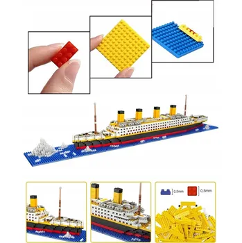 ostatní stavebnice Stavebnice RMS Titanic Stavebnice 1860 dílků Velká Loď