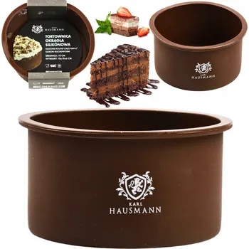 Forma na pečení SILIKONOVÁ FORMA NA PEČENÍ DORTŮ FORMA NA DORT S NEPŘILNAVÝM POVRCHEM 10 CM