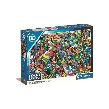 Puzzle KOMPAKTNÍ PUZZLE 1000 EL DC COMICS CLEMENTONI 39863