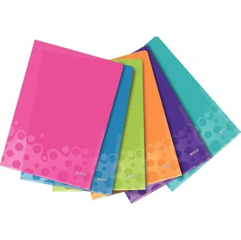 Desky na dokumenty A4 až pro 40 listů Leitz WOW 200 mic, mix barev, 1 ks