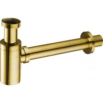 Sifon Mexen BRASS sifon umyvadlový-půlsifon, Zlatá, 79950-50