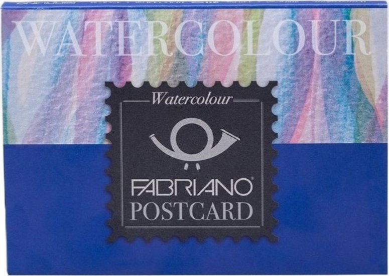 Fabriano Blok na akvarel Postcard A6 20 listů 10,5x14,8 cm 300g/m² Cold Press
