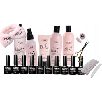 Kosmetická sada ZIAJA JEJU RŮŽOVÁ SADA KOSMETIKY DÁREK PRO DÍVKU 12-14 LET SET